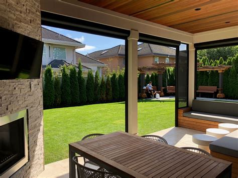 retractable patio screens large openings.